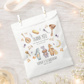 Donderdag bedankt voor de Waterverf Afrikaanse die Bedankzakje (Geknipt)