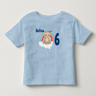 Donderdag in de Cartoon van de bruine kute Kinder Shirts