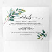 Donderdag in de plenaire vergadering drieluik uitnodiging (Binnenzijde eerst)