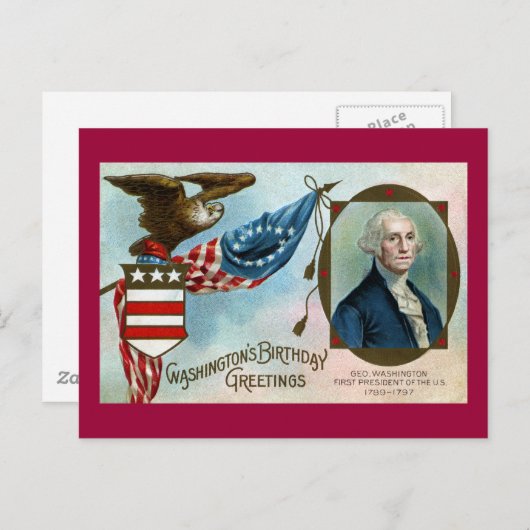 Donderdag in Washington Briefkaart (Voorkant / Achterkant)