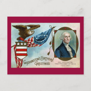 Donderdag in Washington Briefkaart