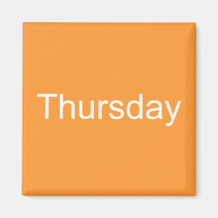 Donderdag Magnet