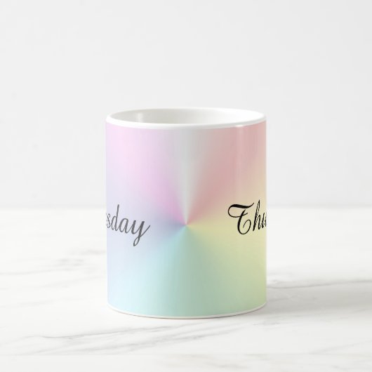 Donderdag Mok Shimmer Coffee van Janz (Center)