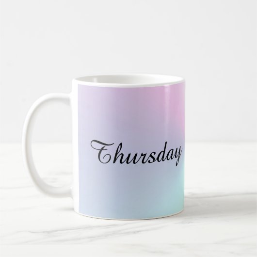 Donderdag Mok Shimmer Coffee van Janz (Links)