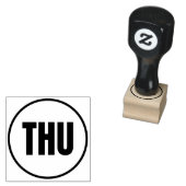 donderdag rubberstempel (Gestempeld)