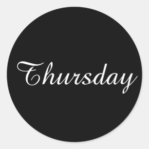 Donderdag Sticker Amazone Black van Janz