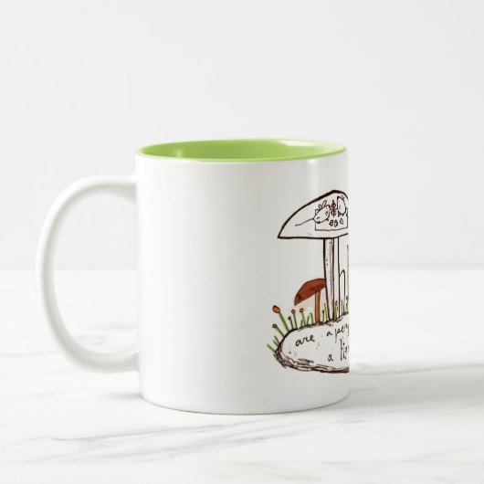 Donderdag Tweekleurige Koffiemok (Links)