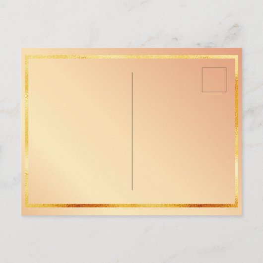 Donderdag uitnodiging gouden zeepbellen (Achterkant)