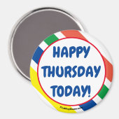 DONDERDAG VANDAAG! Magneet (Voorkant / Achterkant)