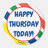 DONDERDAG VANDAAG! Magneet (Voorkant)