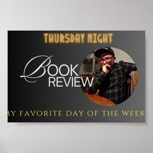 Donderdagavond Boek Review Poster (Voorkant)