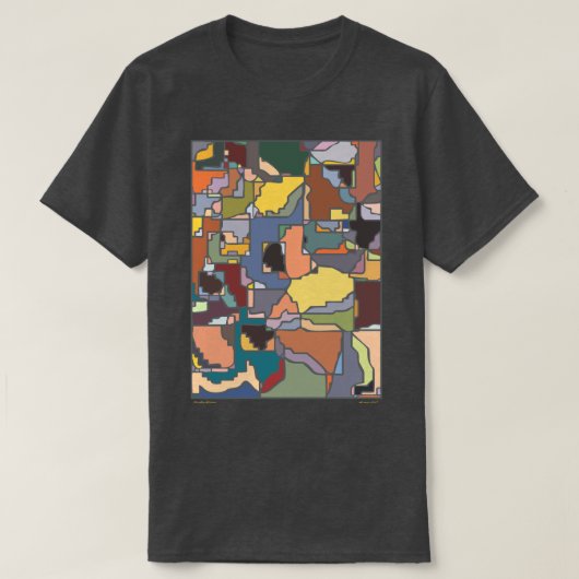 Donderdagmiddag Donker T-shirt (Design voorkant)