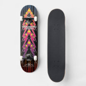 Donderende sterren 4/6 persoonlijk skateboard (Voorkant)