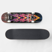 Donderende sterren 4/6 persoonlijk skateboard (Horizontaal)