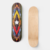 Donderende sterren 5/6 persoonlijk skateboard (Voorkant)