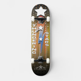 Donderende sterren 6/6 persoonlijk skateboard