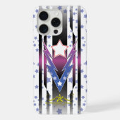 Donderende sterren iPhone hoesje (Achterkant)