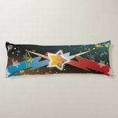 Donderende sterren lichaamskussen (Achterkant)