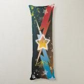 Donderende sterren lichaamskussen (Achterkant (Verticaal))