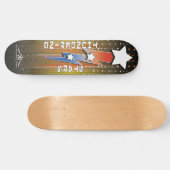 Donderende sterren persoonlijk skateboard (Horizontaal)