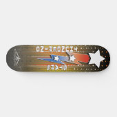 Donderende sterren persoonlijk skateboard (Horizontaal)