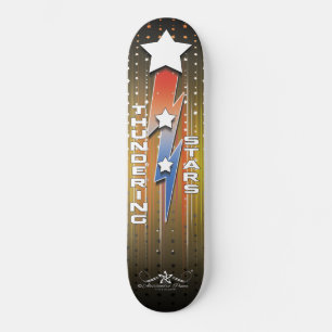 Donderende sterren persoonlijk skateboard