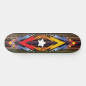 Donderende sterren persoonlijk skateboard (Horizontaal)