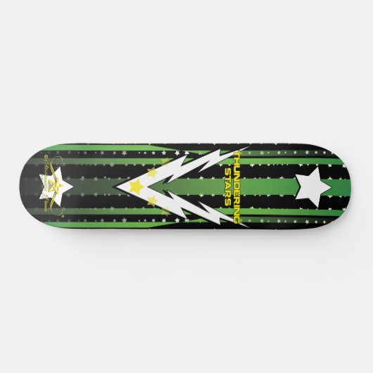 Donderende sterren persoonlijk skateboard (Horizontaal)