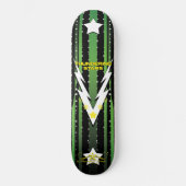 Donderende sterren persoonlijk skateboard (Voorkant)