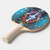 Donderende sterren tafeltennisbatje (Voorkant Gekanteld)