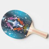 Donderende sterren tafeltennisbatje (Zijkant)