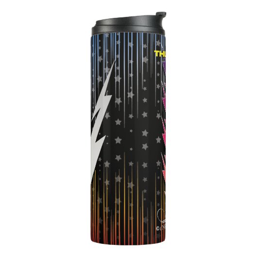 Donderende sterren thermosbeker (Gedraaid links)