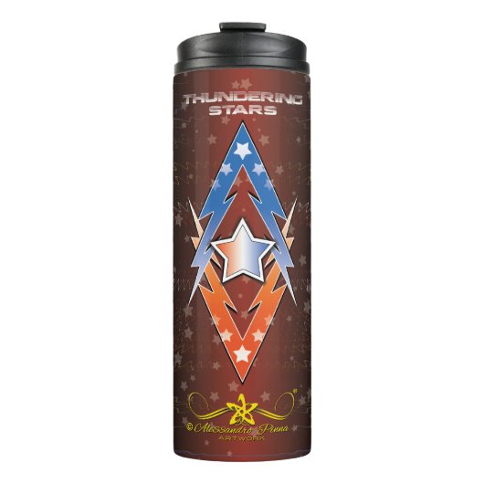 Donderende sterren thermosbeker (Voorkant)