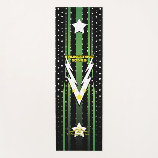 Donderende sterren yogamat (Voorkant)