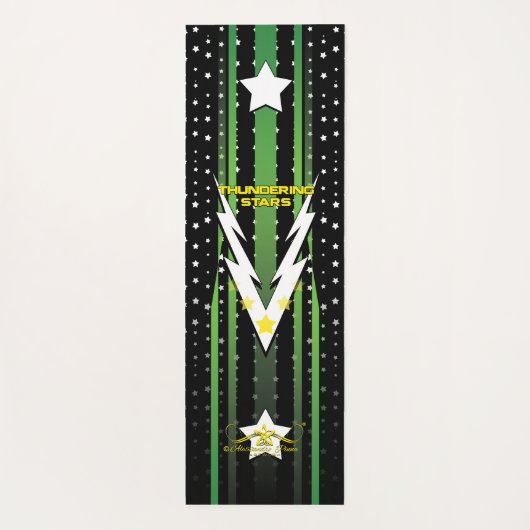 Donderende sterren yogamat (Achterkant)