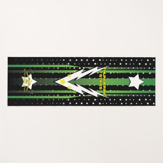 Donderende sterren yogamat (Voorkant (horizontaal))