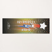 Donderende sterren yogamat (Achterkant (horizontaal))