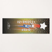 Donderende sterren yogamat (Voorkant (horizontaal))