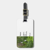 Dondervogel Painterly Bagagelabel (Voorkant verticaal)