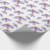 dondervogel zonsondergang cadeaupapier (Hoek)