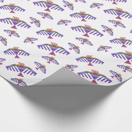 dondervogel zonsondergang cadeaupapier (Hoek)