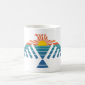 dondervogel zonsondergang koffiemok (Center)