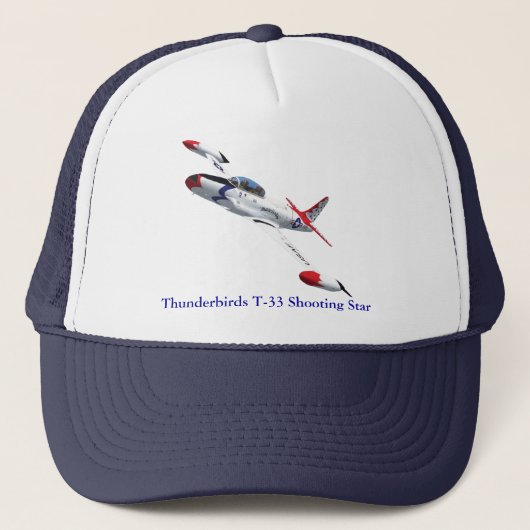Dondervogels T-33 Shooting Star-Pet Trucker Pet (Voorkant)