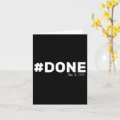 #done CL van 2025 Afstuderen Grappig 2025 Afstuder Kaart (Gele Bloem)