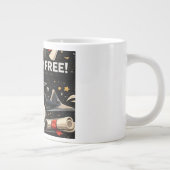 Done Finally Free Graduation Shirt Grote Koffiekop (Rechts)