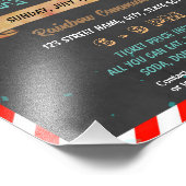 Doneer bloed school event sjabloon foto afdruk (Hoek)