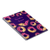 Doneer een donut - Grappig & Esthetisch Notitieboe Notitieboek (Rechterzijde)