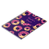 Doneer een donut - Grappig & Esthetisch Notitieboe Notitieboek (Linkerzijde)