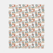 Doneer Leven BOHO Fleece Deken (Voorkant)