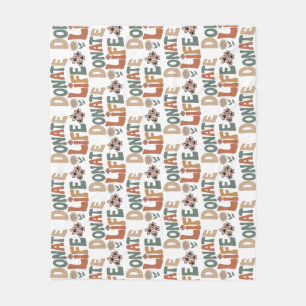 Doneer Leven BOHO Fleece Deken